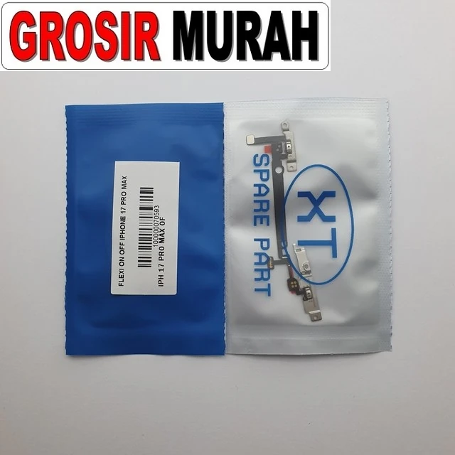 Flexi On Off Iphone 17 Pro Max ready stock harga grosir sparepart HP Libra Jaya