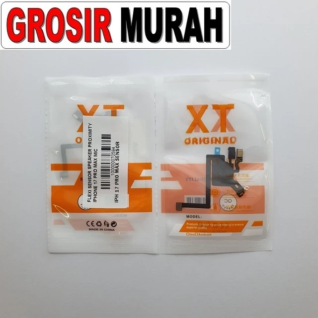 Flexi Sensor Speaker Proximity Iphone 17 Pro Max Mic ready stock harga grosir sparepart HP Libra Jaya