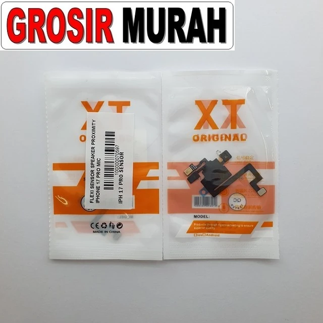Flexi Sensor Speaker Proximity Iphone 17 Pro Mic ready stock harga grosir sparepart HP Libra Jaya