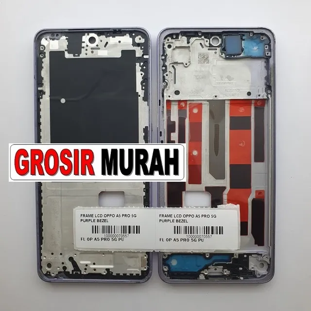 Frame Lcd Oppo A5 Pro 5g Purple Bezel ready stock harga grosir sparepart HP Libra Jaya