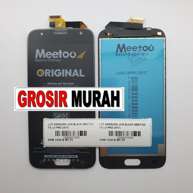 Lcd Samsung J330 Black Meetoo Ts (j3 Pro 2017) ready stock harga grosir sparepart HP Libra Jaya