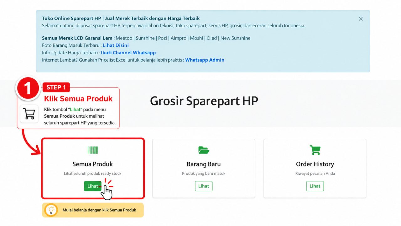 Klik Semua Produk
