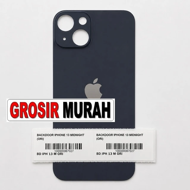 Backdoor Iphone 13 Midnight (ori) ready stock harga grosir sparepart HP Libra Jaya