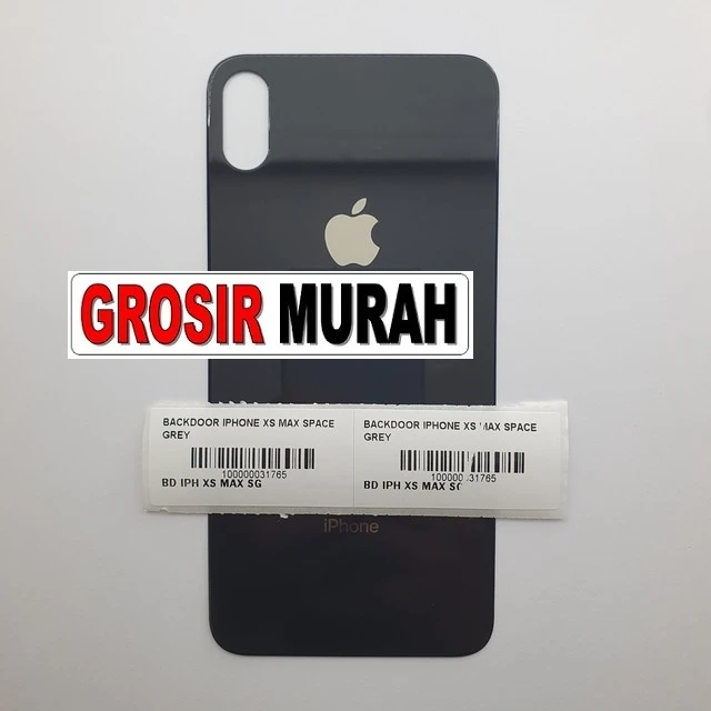 Backdoor Iphone Xs Max Space Grey