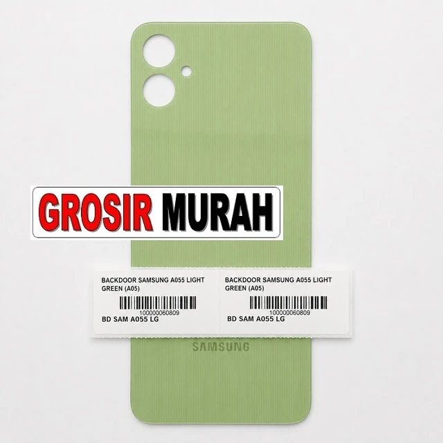 Backdoor Samsung A055 Light Green (a05) ready stock harga grosir sparepart HP Libra Jaya