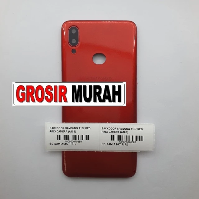 Backdoor Samsung A107 Red Ring Camera (a10s) ready stock harga grosir sparepart HP Libra Jaya