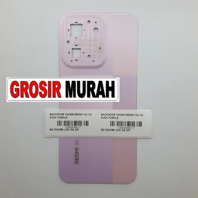 Backdoor Xiaomi Redmi 15c 5g Dusk Purple