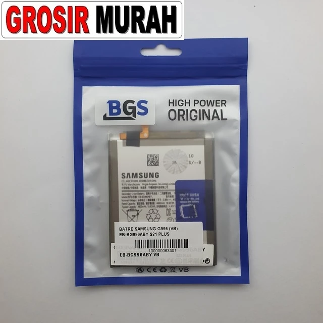 Batre Samsung G996 (vb) Eb-bg996aby S21 Plus ready stock harga grosir sparepart HP Libra Jaya