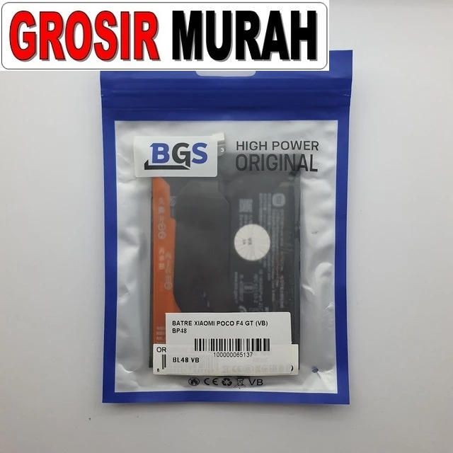 Batre Xiaomi Poco F4 Gt (vb) Bp48
