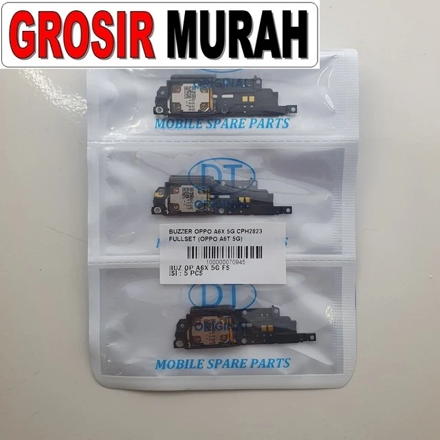 Buzzer Oppo A6x 5g Cph2823 Fullset (oppo A6t 5g) ready stock harga grosir sparepart HP Libra Jaya