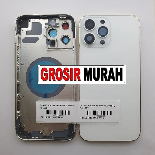 Casing Iphone 13 Pro Max White Fullset