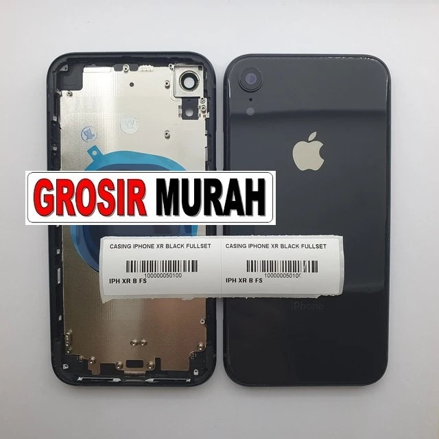 Casing Iphone Xr Black Fullset