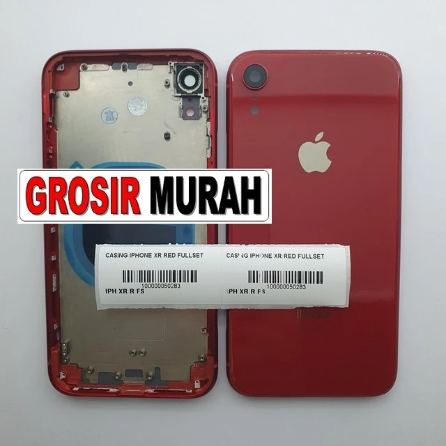 Casing Iphone Xr Red Fullset