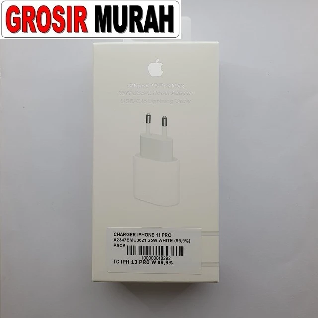 Charger Iphone 13 Pro A2347emc3621 25w White (99,9%) Pack