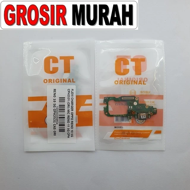 Flexi Charger Oppo Reno 10 5g Cph2531 (ori) Mic Reno 11 5g Cph259