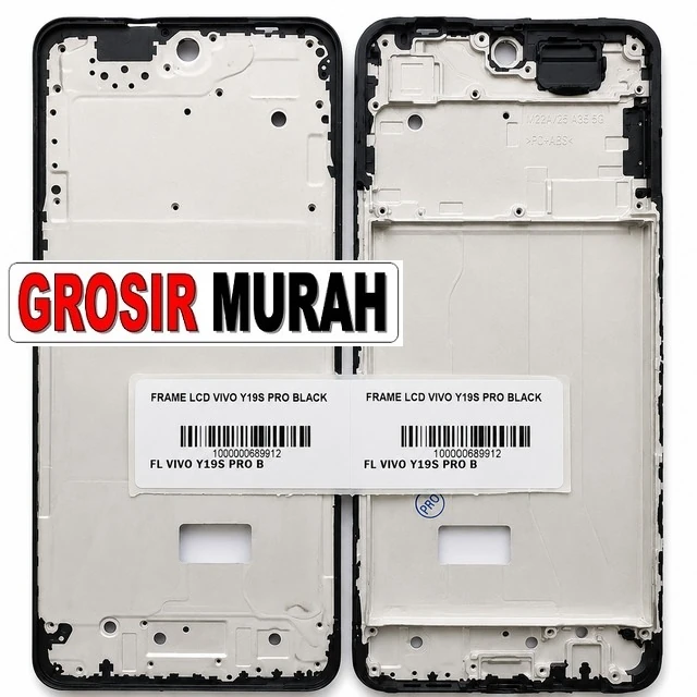 Frame Lcd Vivo Y19s Pro Black ready stock harga grosir sparepart HP Libra Jaya