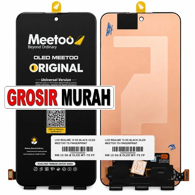 Lcd Realme 15 5g Black Oled Meetoo Ts Fingerprint