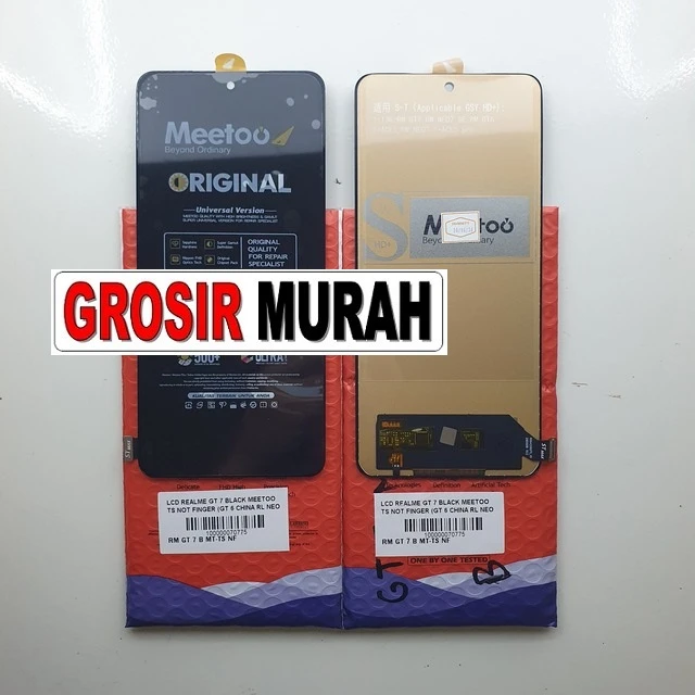 Lcd Realme Gt 7 Black Meetoo Ts Not Finger (gt 6 China Rl Neo 7 Se Neo 7 Oneplus Ace 5 Ace 5 Pro 13r ready stock harga grosir sparepart HP Libra Jaya