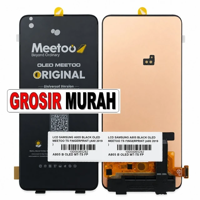 Lcd Samsung A805 Black Oled Meetoo Ts Fingerprint (a80 2019)