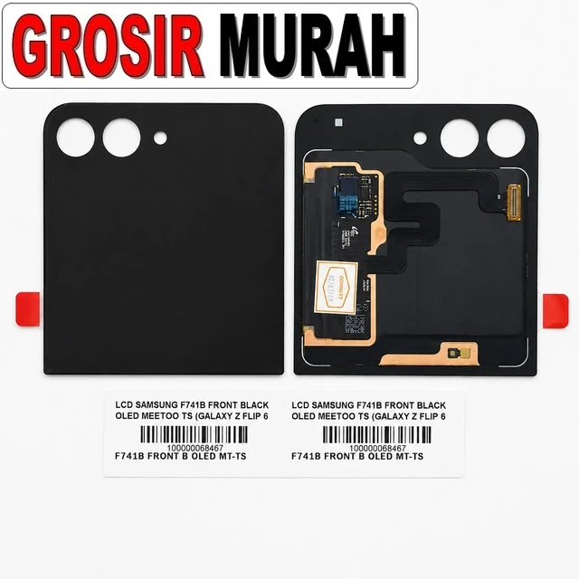 Lcd Samsung F741b Front Black Oled Meetoo Ts (galaxy Z Flip 6 F761b Z Flip 7 Fe) ready stock harga grosir sparepart HP Libra Jaya