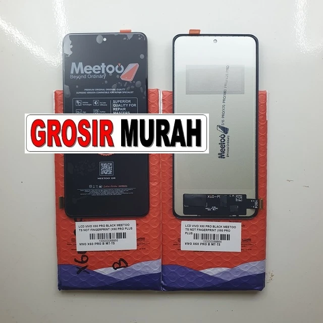 Lcd Vivo X60 Pro Black Meetoo Ts Not Fingerprint (x60 Pro Plus X70 Pro S15 Pro V25 Pro