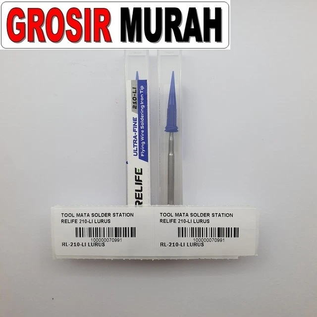 Tool Mata Solder Station Relife Rl-210-li Lurus ready stock harga grosir sparepart HP Libra Jaya