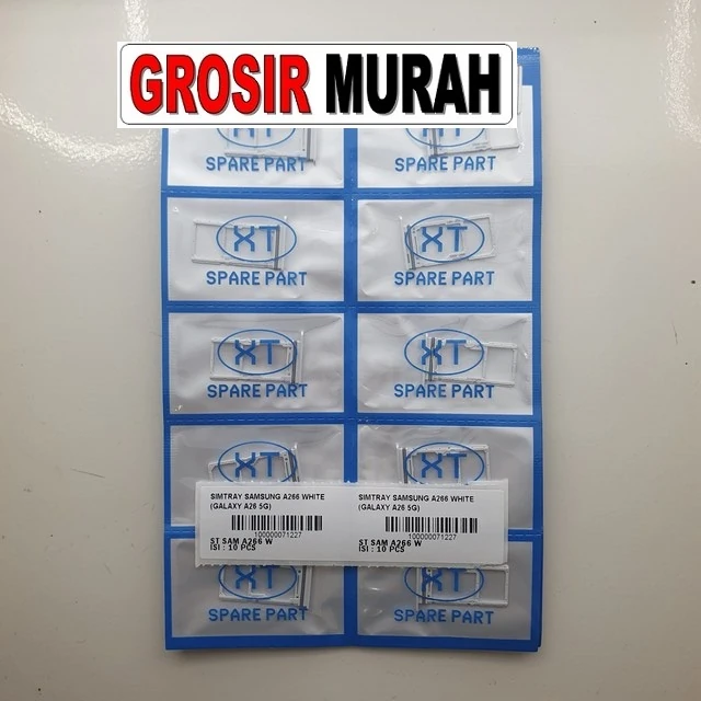 Simtray Samsung A266 White (galaxy A26 5g) ready stock harga grosir sparepart HP Libra Jaya