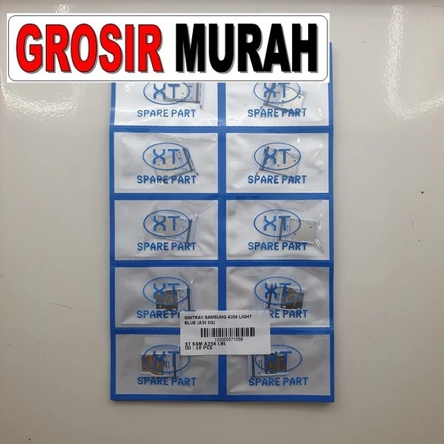 Simtray Samsung A356 Light Blue (a35 5g) ready stock harga grosir sparepart HP Libra Jaya