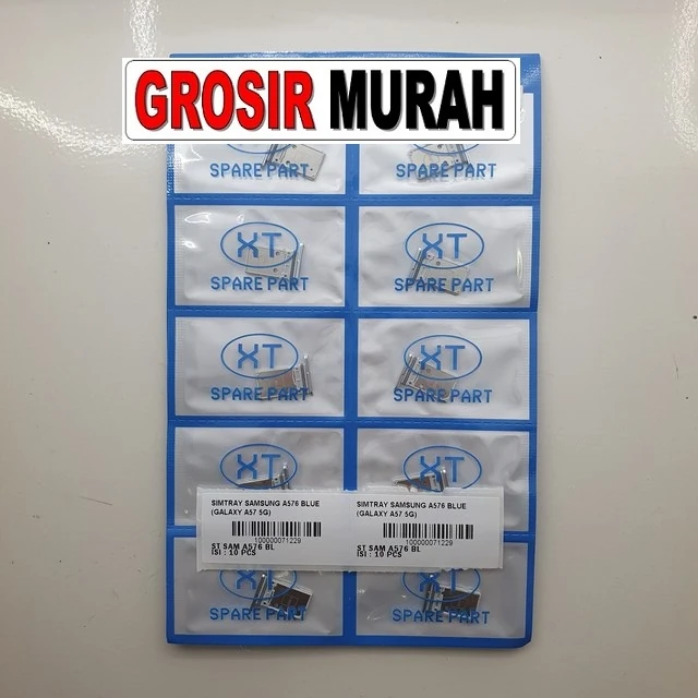 Simtray Samsung A576 Blue (galaxy A57 5g) ready stock harga grosir sparepart HP Libra Jaya