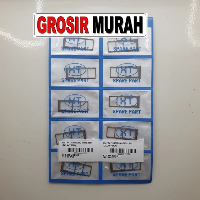 Simtray Samsung M315 Red (galaxy M31) ready stock harga grosir sparepart HP Libra Jaya
