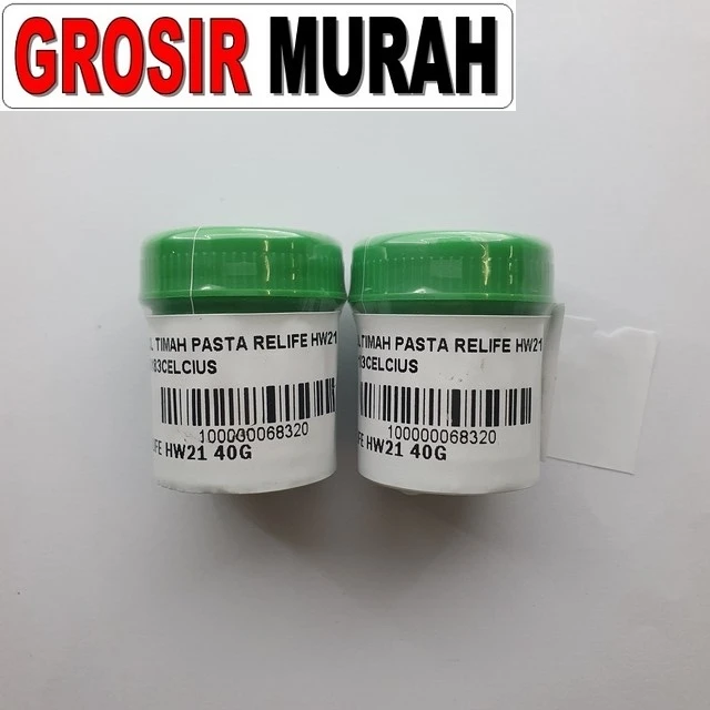 Tool Timah Pasta Relife Hw21 40g 183celcius