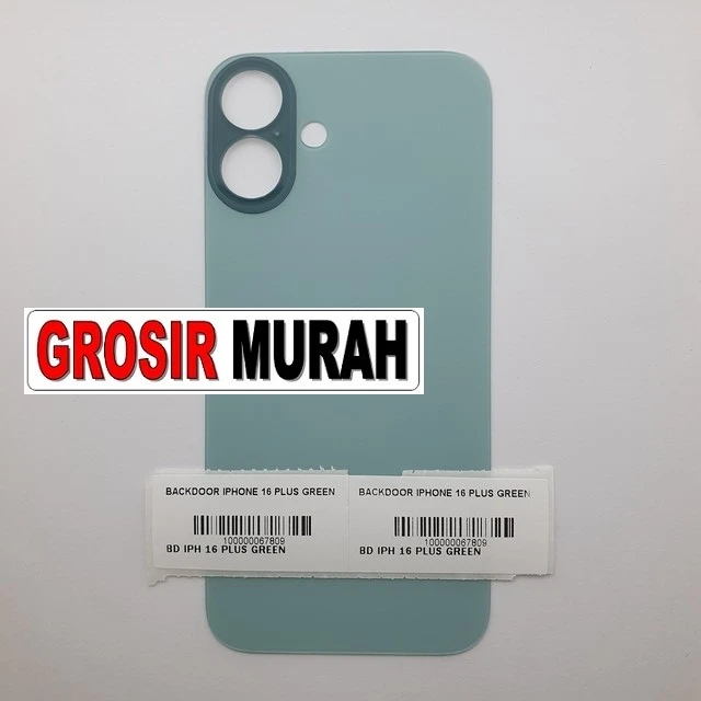 Backdoor Iphone 16 Plus Green ready stock harga grosir sparepart HP Libra Jaya