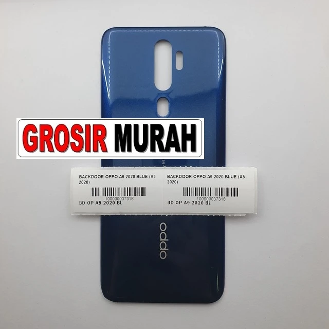 Backdoor Oppo A9 2020 Blue (a5 2020) ready stock harga grosir sparepart HP Libra Jaya