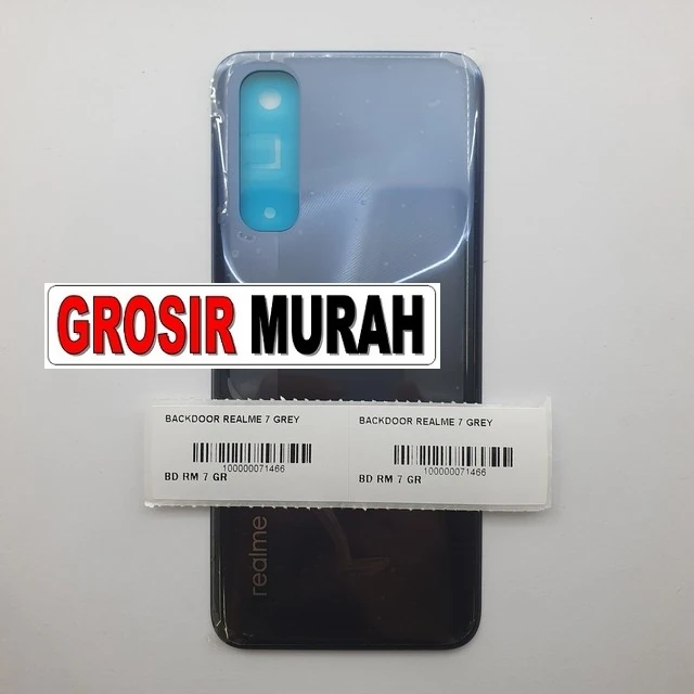 Backdoor Realme 7 Grey ready stock harga grosir sparepart HP Libra Jaya
