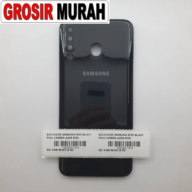 Backdoor Samsung M305 Black Ring Camera (a40s M30) ready stock harga grosir sparepart HP Libra Jaya