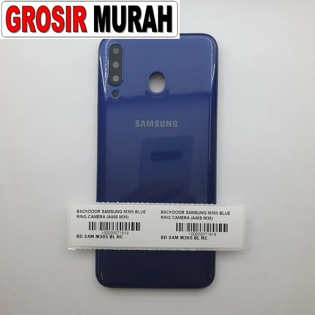 Backdoor Samsung M305 Blue Ring Camera (a40s M30) ready stock harga grosir sparepart HP Libra Jaya