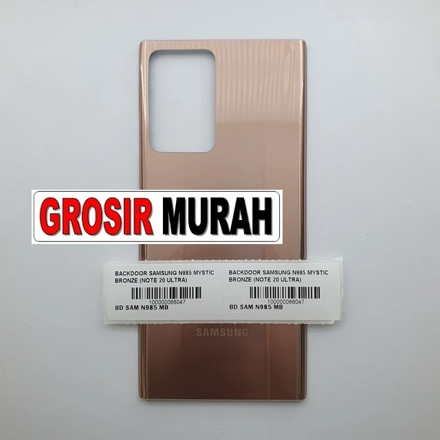 Backdoor Samsung N985 Mystic Bronze (note 20 Ultra) ready stock harga grosir sparepart HP Libra Jaya