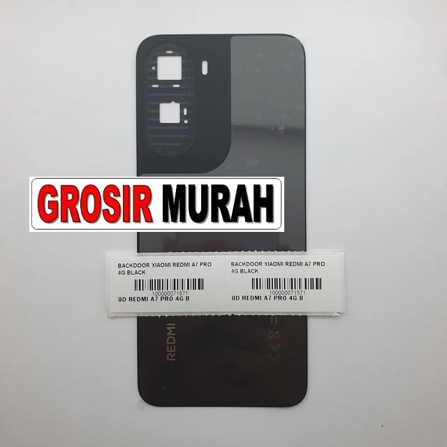 Backdoor Xiaomi Redmi A7 Pro 4g Black ready stock harga grosir sparepart HP Libra Jaya