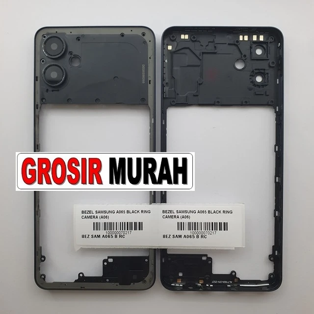 Bezel Samsung A065 Black Ring Camera (a06) ready stock harga grosir sparepart HP Libra Jaya