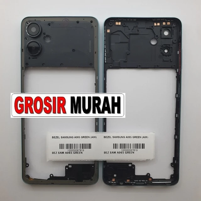 Bezel Samsung A065 Green (a06) ready stock harga grosir sparepart HP Libra Jaya