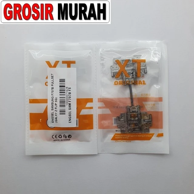 Engsel Samsung F707b Fullset (galxy Z Flip 5g) ready stock harga grosir sparepart HP Libra Jaya