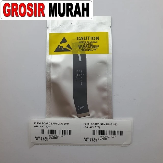 Flexi Board Samsung S931 (galaxy S25) ready stock harga grosir sparepart HP Libra Jaya