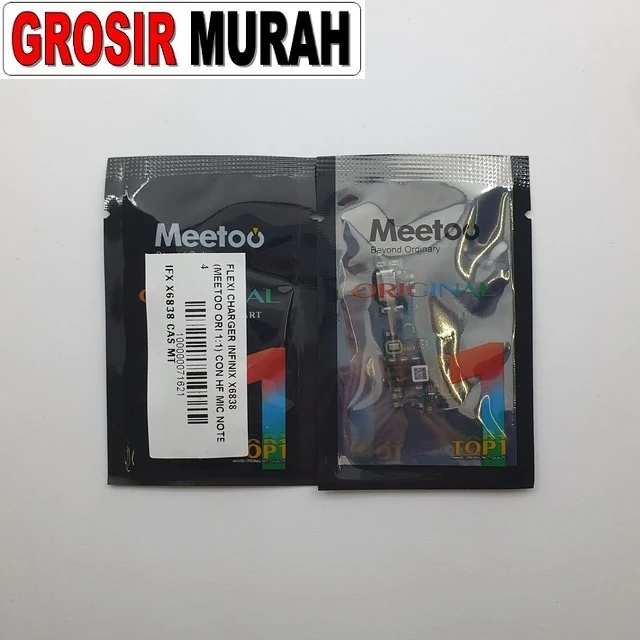 Flexi Charger Infinix X6838 (meetoo Ori 1:1) Con Hf Mic Note 40x 5g ready stock harga grosir sparepart HP Libra Jaya