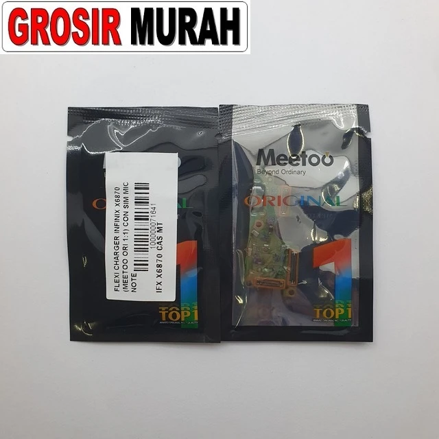 Flexi Charger Infinix X6870 (meetoo Ori 1:1) Con Sim Mic Note 50s ready stock harga grosir sparepart HP Libra Jaya