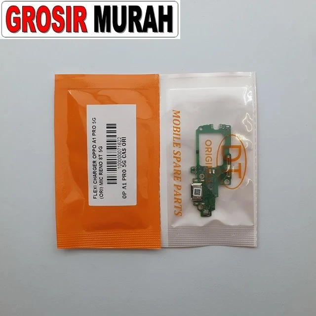 Flexi Charger Oppo A1 Pro 5g (ori) Mic Reno 8t 5g ready stock harga grosir sparepart HP Libra Jaya