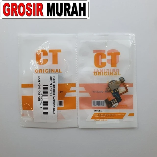 Flexi Charger Samsung N960 (ori) Mic Note 9 ready stock harga grosir sparepart HP Libra Jaya