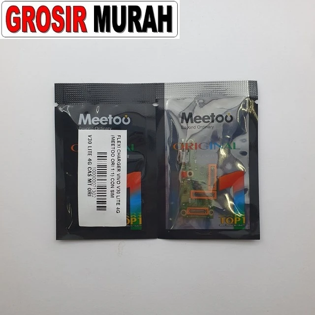 Flexi Charger Vivo V30 Lite 4g (meetoo Ori 1:1) Con Sim ready stock harga grosir sparepart HP Libra Jaya