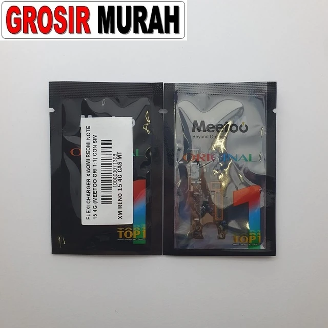 Flexi Charger Xiaomi Redmi Note 15 4g (meetoo Ori 1:1) Con Sim Mic ready stock harga grosir sparepart HP Libra Jaya