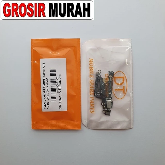 Flexi Charger Xiaomi Redmi Note 15 4g (ori) Con Sim Mic ready stock harga grosir sparepart HP Libra Jaya