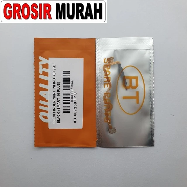 Flexi Fingerprint Infinix X6725b Black (smart 10 Plus) ready stock harga grosir sparepart HP Libra Jaya